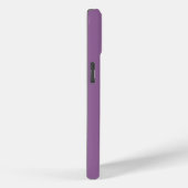 モダン モノグラム パープル Case-Mate iPhoneケース (裏面 / 右)