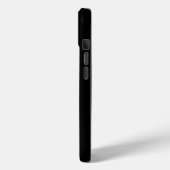 モダン モノグラム ブラック Case-Mate iPhoneケース (裏面 / 左)