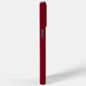 モダン モノグラム マロン Case-Mate iPhoneケース (裏面 / 右)
