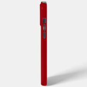 モダン モノグラム レッド Case-Mate iPhoneケース (裏面 / 左)