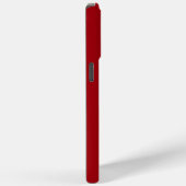 モダン モノグラム レッド Case-Mate iPhoneケース (裏面 / 右)