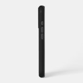 モダン モノグラム 名前入りイニシャルL iPhoneケース (左側面)