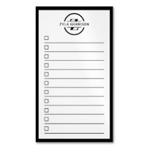 モダン モノグラム 名前 To Do リスト