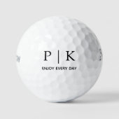 モダン モノグラム Srixon Soft Feel 13 ゴルフボール (正面)