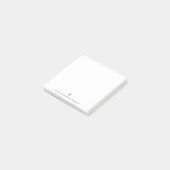 モダン（ユダヤ教）メノラーの賛美青い白の金ゴールドグラフィック ポストイット (アングル)