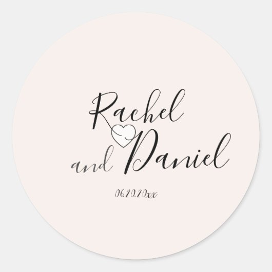 モダン ラウンドシール (正面)