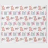 モダン ラッピングペーパー (フラット)