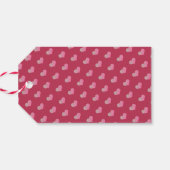 モダン"ラブ"ビバマゼンタ ギフトタグ (裏面横)