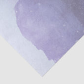 モダン ラベンダー パープル 水彩 結婚式 薄葉紙 (詳細)