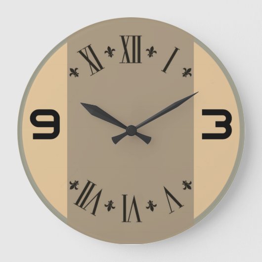 モダン  ラージ壁時計 (正面)