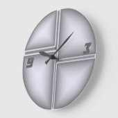 モダン ラージ壁時計 (傾斜)
