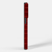 モダン レッド ワニ Case-Mate iPhoneケース (裏面 / 右)