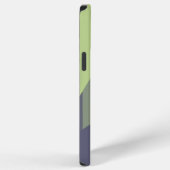 モダン・レトロカラー幾何学 #17 iPhoneケース (右側面)
