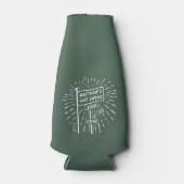 モダン レトロ バチェラーパーティー ラストスウィング ゴルフグリーン ボトルクーラー (正面)