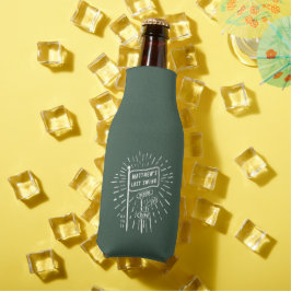 モダン レトロ バチェラーパーティー ラストスウィング ゴルフグリーン ボトルクーラー