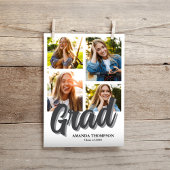 モダン レトロ 卒業写真 オーダーメイド 招待状