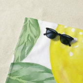 モダン レモン バチェロレッテ ウィークエンド ビーチ タオル (インサイチュ)