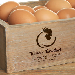 モダン&ロスタイリッシュゴ事業ファミリーチキンファーム ラバースタンプ