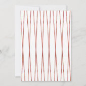 モダン ローズゴールド 卒業パーティー 招待状 (裏面)