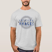 モダン ヴィンテージ シカゴ・ホエールズ Tシャツ (正面)