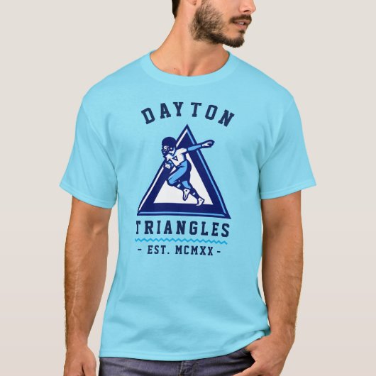 モダン・ヴィンテージ デイトン・トライアングルズ Tシャツ (正面)