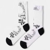 モダン ヴィンテージ ミュージック パーティー ソックス (左)