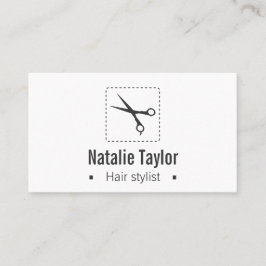 モダン、上品、ミニマリスト、美容師 名刺