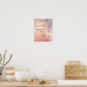 モダン、価格表の記号 ポスター (キッチン)