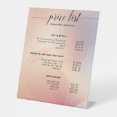 モダン、価格表の記号 台座サイン (正面)