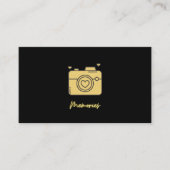 モダン&写エレガント真 名刺 (正面)