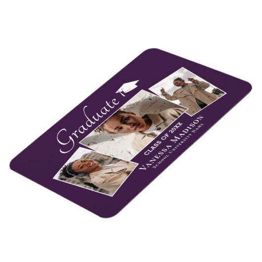 モダン |写真エレガントの3つの発表 マグネット (左側)