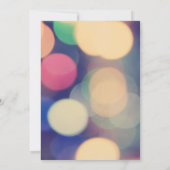 モダン《写真》ぼけ味ラエレガントイトScript Love結婚's 招待状 (裏面)