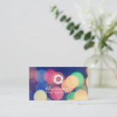 モダン《写真》ぼけ味ラカスタムイト写真 名刺 (スタンド正面)