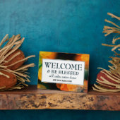 モダン《写真》ぼけ味歓迎賛美 フォトプラーク (側面)