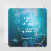 モダン《写真》ぼけ味青の背結婚景 (裏面)