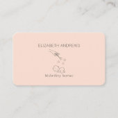 モダン，助産師，誕生ドゥラ 名刺 (正面)