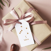 モダン〔占星術の〕十二宮図サイン金ゴールドライブラリ |エアエレメント ギフトタグ