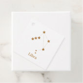 モダン〔占星術の〕十二宮図サイン金ゴールドライブラリ |エアエレメント フェイバータグ (インサイチュ)