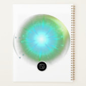 モダン〔占星術の〕十二宮図徴候がん引用文水素子 プランナー手帳 (裏面)