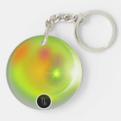 モダン〔占星術の〕十二宮図標識山羊座引用文地球要素 キーホルダー (裏面)