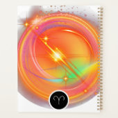 モダン〔占星術の〕十二宮図標識引用文 | 要素火災 プランナー手帳 (裏面)