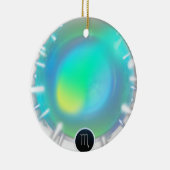 モダン〔占星術の〕十二宮図標識蠍座引用文水素子 セラミックオーナメント (右)