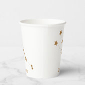 モダン〔占星術の〕十二宮図標識金ゴールドタウラス |要素地球 紙コップ (右)