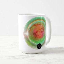 モダン〔占星術の〕十二宮図標識《星座》乙女座引用文地球要素 コーヒーマグカップ