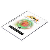 モダン〔占星術の〕十二宮図標識《星座》乙女座引用文地球要素 ノートブック (左側)