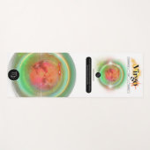 モダン〔占星術の〕十二宮図標識《星座》乙女座引用文地球要素 ヨガマット (正面(横))