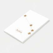 モダン〔占星術の〕十二宮図記号金ゴールド |要素火災 ポストイット (アングル)