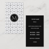 モダン 名刺 (正面/裏面)