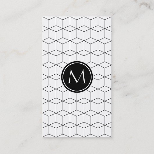 モダン 名刺 (正面)