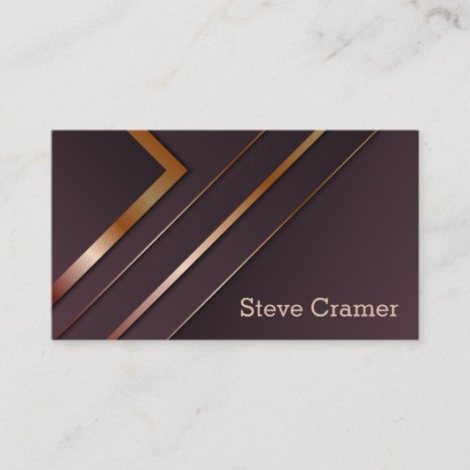 モダン 名刺 (正面)